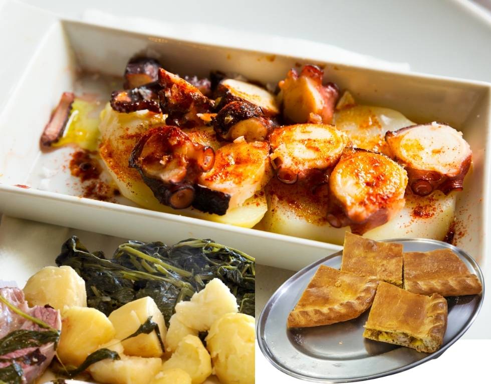 PLATOS TÍPICOS DE LA GASTRONOMÍA GALLEGA_ H2 MARISCO, PESCADOS, CARNES Y GUISOS